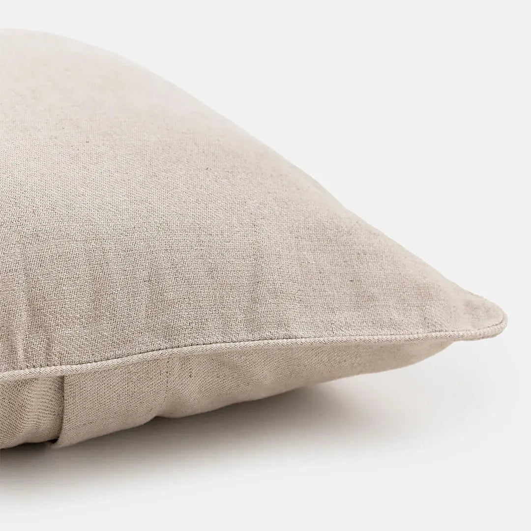 Capa de Almofada Blue Gardenia 100% Linho Liso Camel