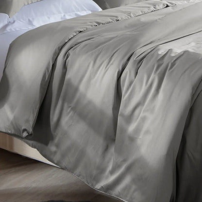 Capa de Edredom King Kacyumara Satinée 300 Fios Fend Stone 2,80m x 2,60m