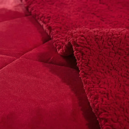 Edredom Niazitex Capetown Vermelho – King