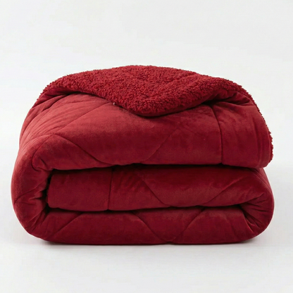 Edredom Niazitex Capetown Vermelho – King