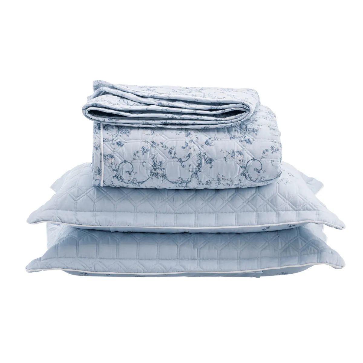 Cobreleito King Kacyumara Lazio 300 Fios Eudore com 2 Portas Travesseiro 2,80m x 2,60m