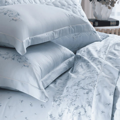 Cobreleito King Kacyumara Lazio 300 Fios Eudore com 2 Portas Travesseiro 2,80m x 2,60m