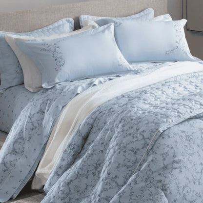 Cobreleito King Kacyumara Lazio 300 Fios Eudore com 2 Portas Travesseiro 2,80m x 2,60m