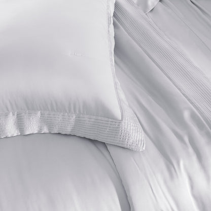 Colcha Super King Kacyumara Bali Bambu 400 Fios 100% Viscose de Bambu Branco