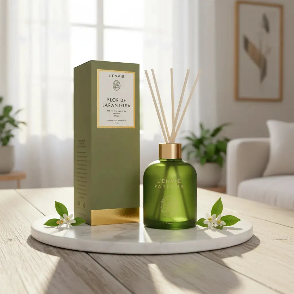 Difusor de Perfume 500ml L'envie Flor de Laranjeira Max