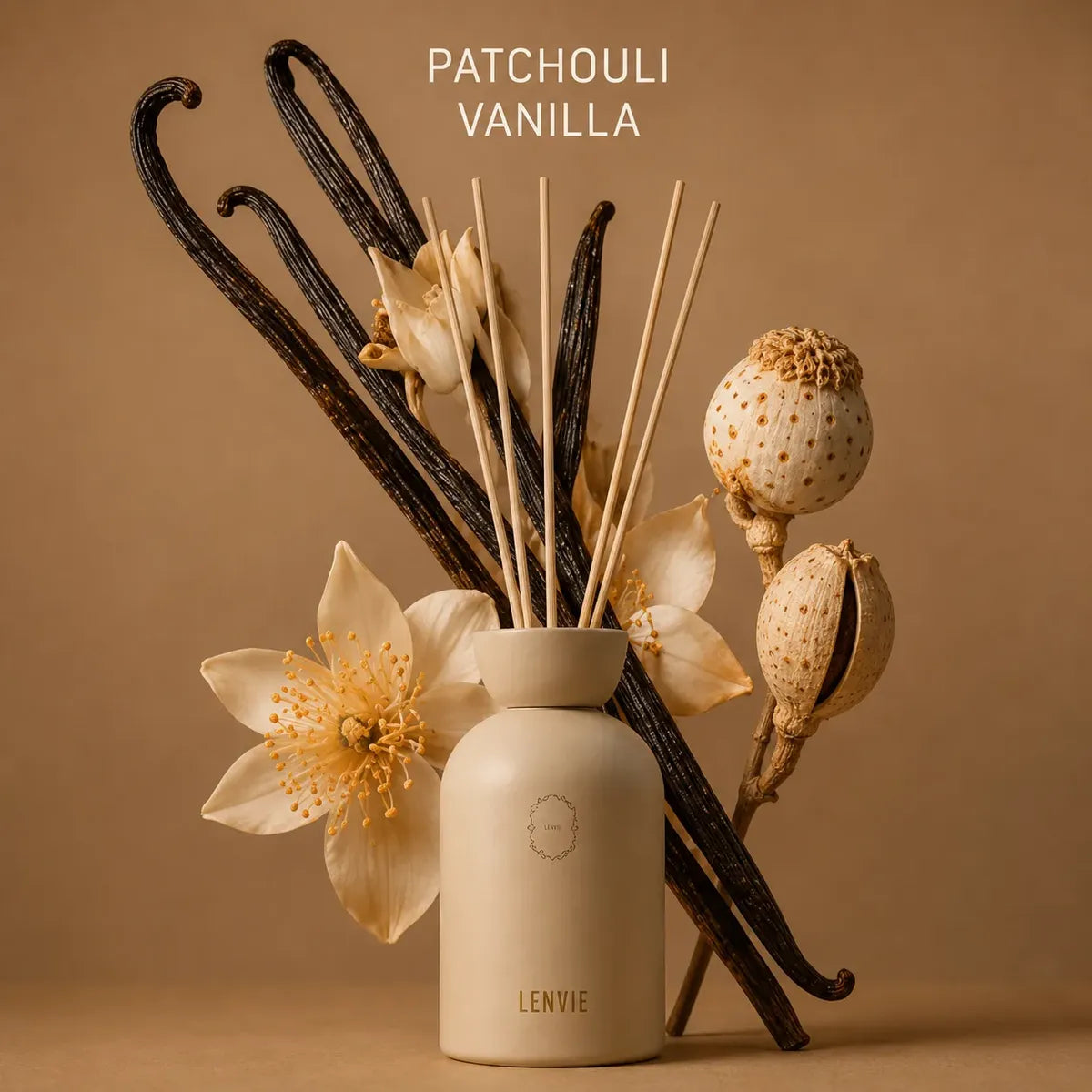 Difusor de Perfume 500ml L'envie Patchouli Vanilla Max