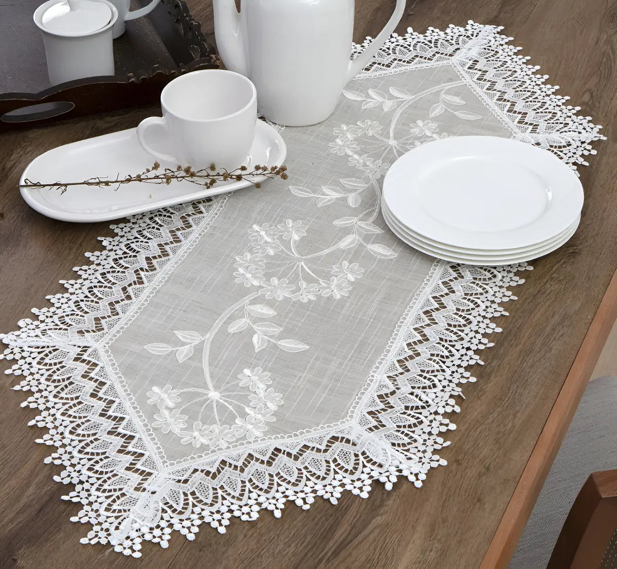 Caminho de Mesa Jolitex Singapura 40x90cm