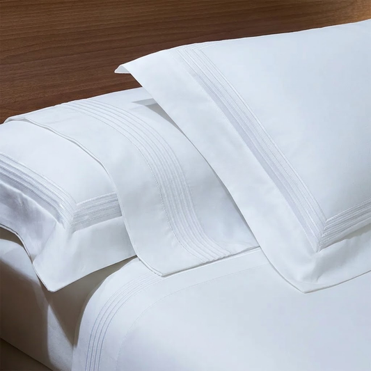 Jogo de Cama Niazitex Queen Branco 1000 Fios