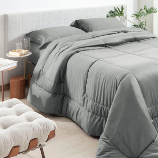 Edredom King Kacyumara Satinée 300 Fios 100% Algodão Greenjoy 2,80m x 2,50m