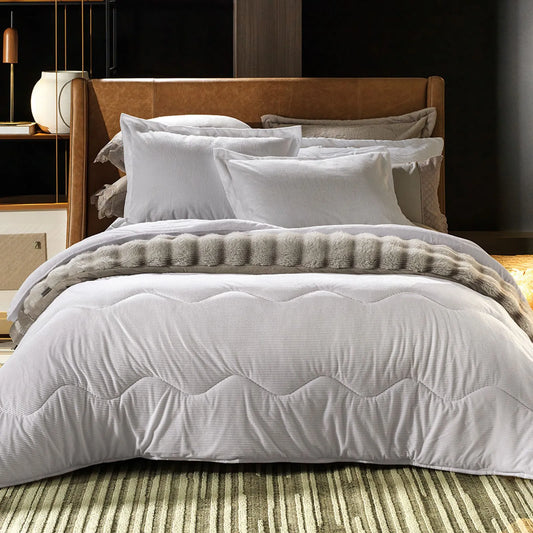 Edredom Queen Altenburg Blend Sense Boss Branco 2,60m x 2,40m