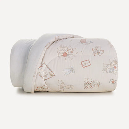 Edredom Solteiro Karsten Jolie 100% Algodão 1,80m x 2,50m