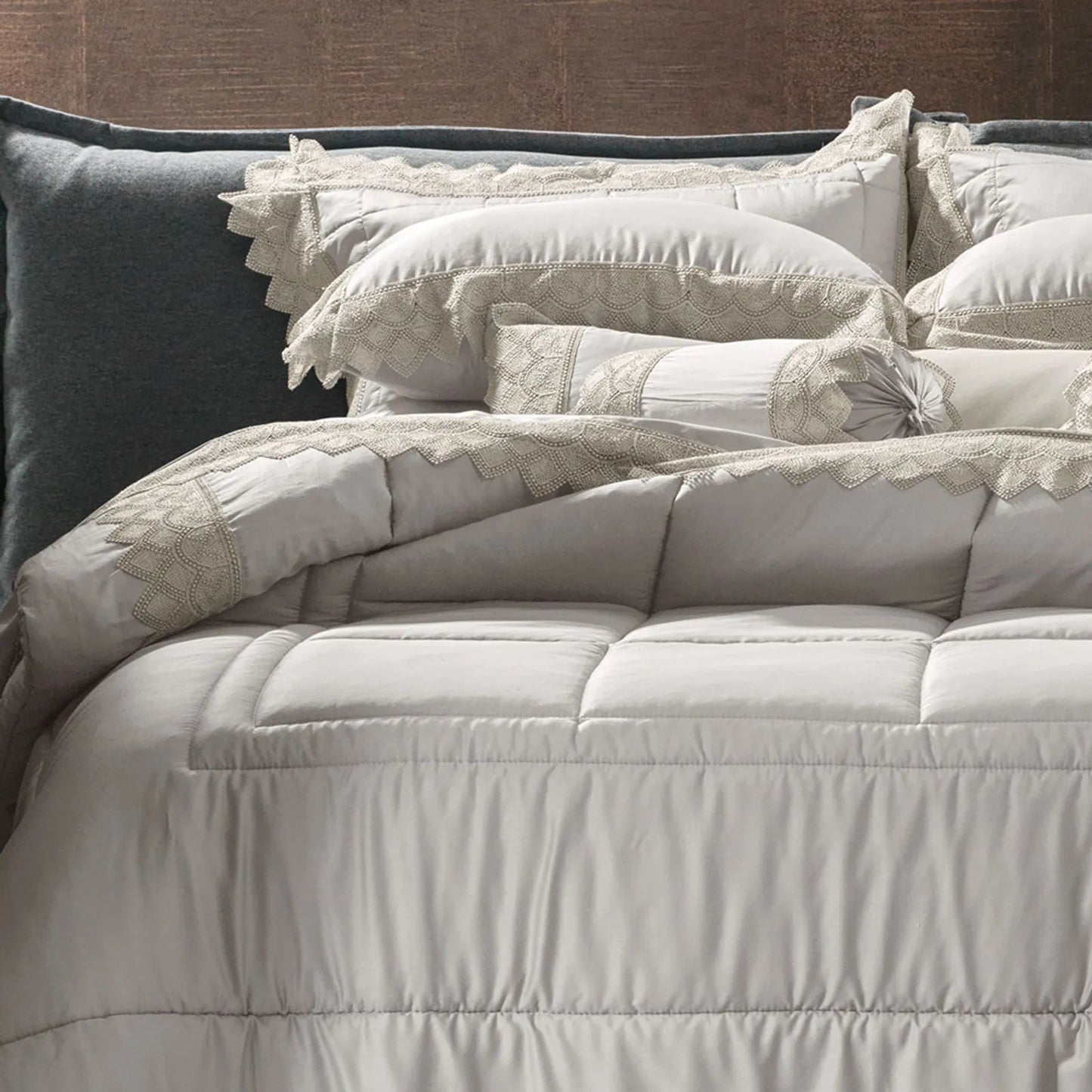 Edredom Super King Altenburg Empório Ballerina 300 Fios Cetim 100% Algodão (2,90m x 2,90m)