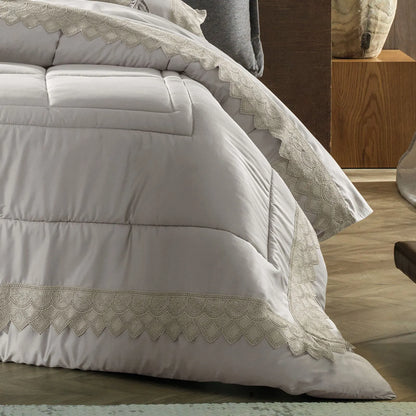 Edredom Super King Altenburg Empório Ballerina 300 Fios Cetim 100% Algodão (2,90m x 2,90m)