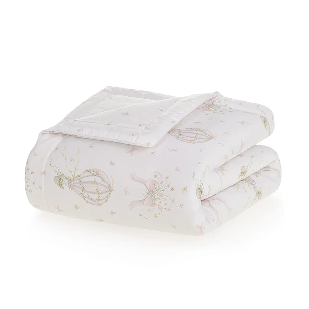 Edredom Trussardi Felice Baby Branco – 1,10 x 1,60m