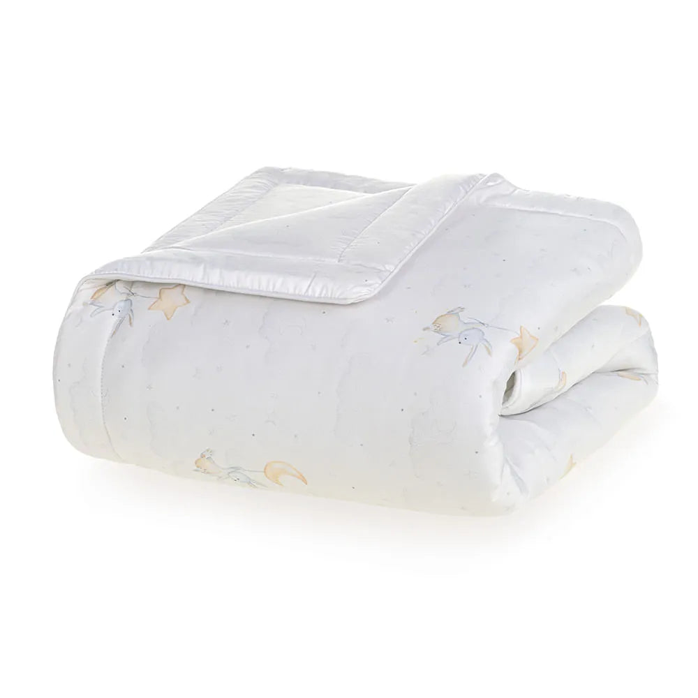 Edredom Trussardi Luna Baby Branco – 1,10 x 1,60m