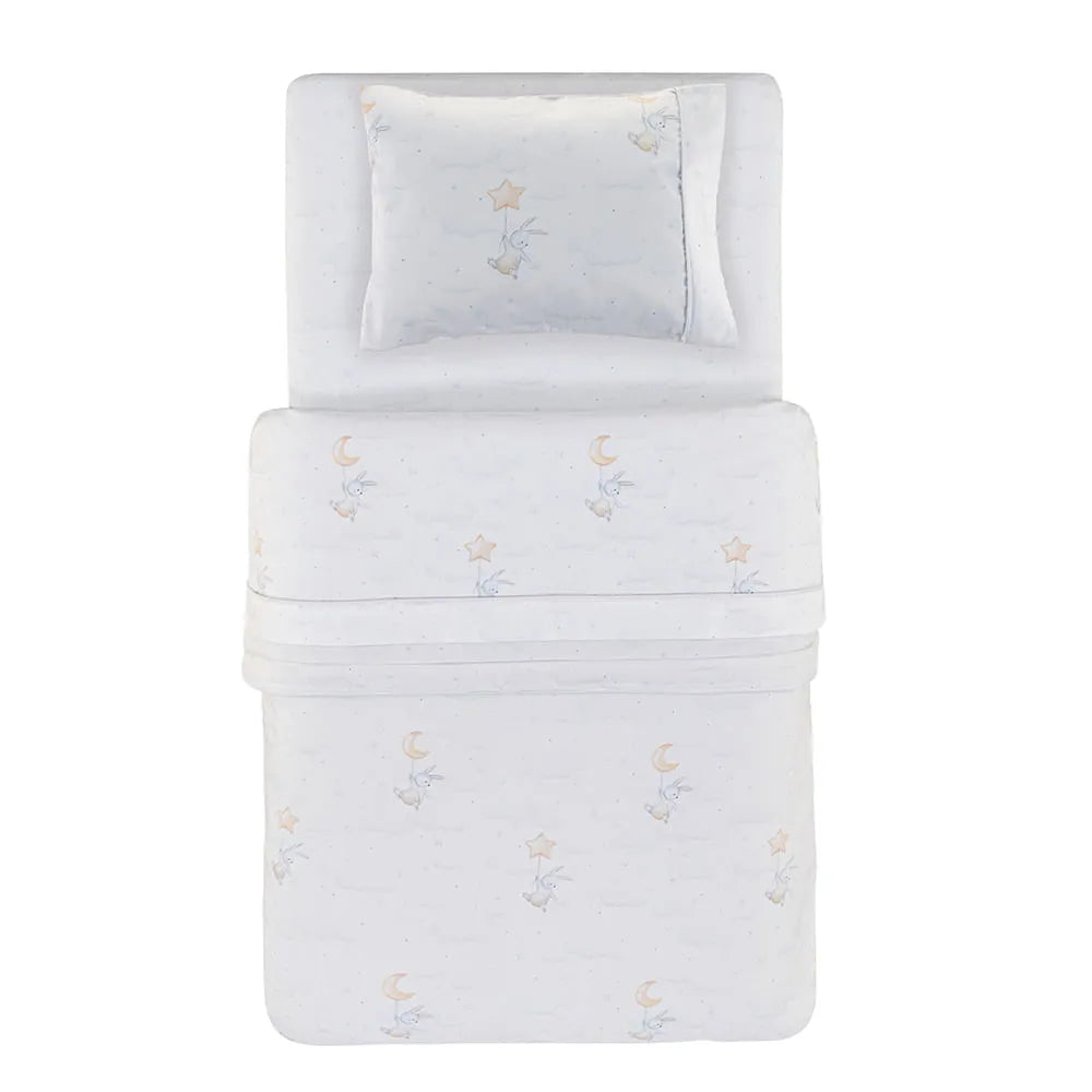 Edredom Trussardi Luna Baby Branco – 1,10 x 1,60m