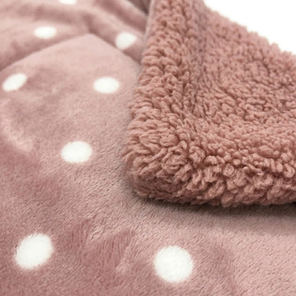 Edredom Niazitex Capetown Poá Rosa/Branco – Queen