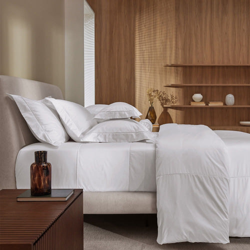 Super Fronha Trussardi Firmiano 1000 fios 100% Algodão Branco 50x90cm