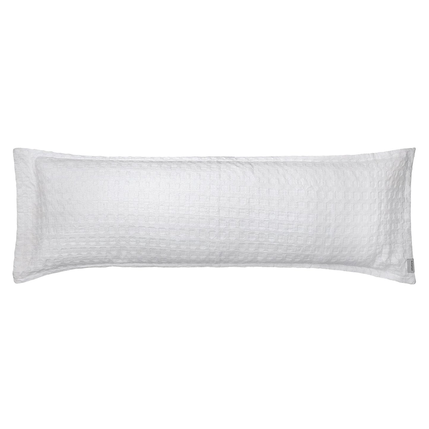 Fronha Body Pillow Altenburg Algodão Lux Versalhes 200 Fios com 4 Abas de 2cm 40x1,30m Cor Branco
