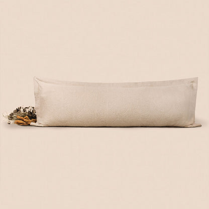 Fronha Body pillow 40cm x 130cm Ópera Bege Brule