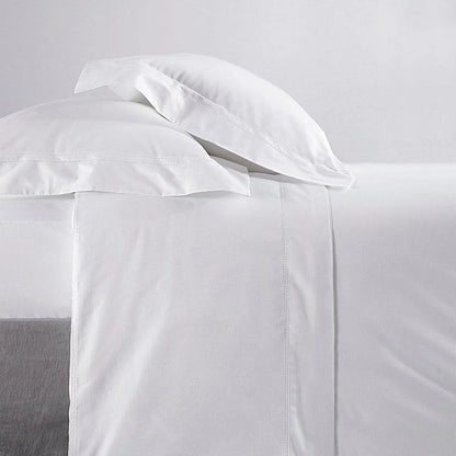 Fronha Buddemeyer Luxus Dallas II 600 Fios com 3 Abas Branco 50cm x 90cm