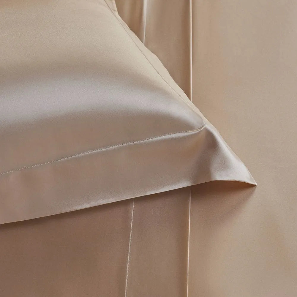 Fronha Buddemeyer Luxus Seda Royale 100% Seda Natural Bege 50x70cm