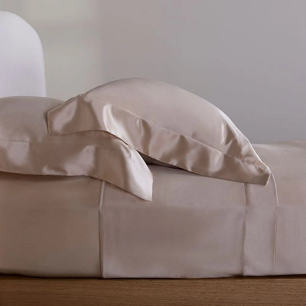 Fronha Buddemeyer Luxus Seda Royale 100% Seda Natural Bege 50x70cm