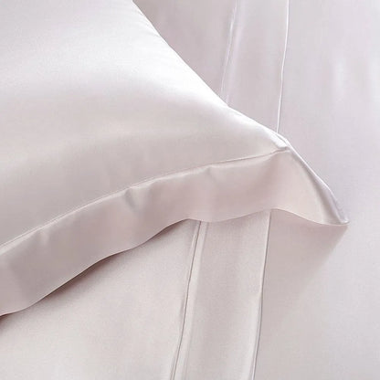 Fronha Buddemeyer Luxus Seda Royale 100% Seda Natural Rosa Gold 50x70cm