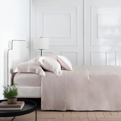 Fronha Buddemeyer Luxus Seda Royale 100% Seda Natural Rosa Gold 50x70cm