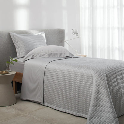 Fronha Buddemeyer Vision New Colors 300 Fios Cetim 100% Algodão Prata 50x90cm