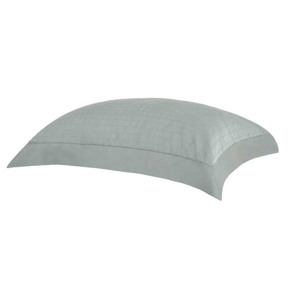 Fronha King Buddemeyer Damask Square com 3 Abas – Verde