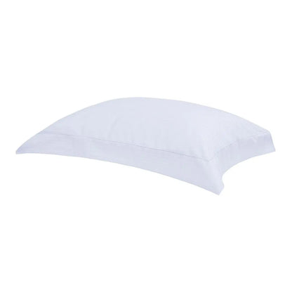 Fronha Buddemeyer Damask Stripes com 3 Abas e Ajour – Cinza