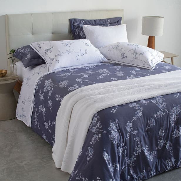 JOGO CAMA CASAL GRAN PERCALLE LOUISE 220X270CM