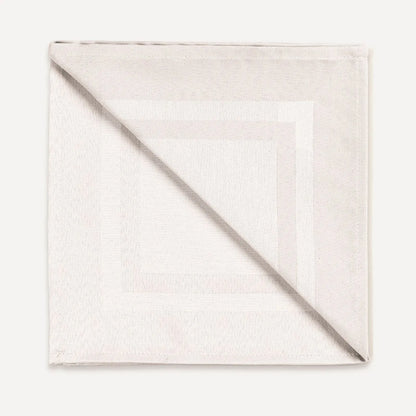Guardanapo Karsten Gourmet Branco Jacquard 51cm x 51cm