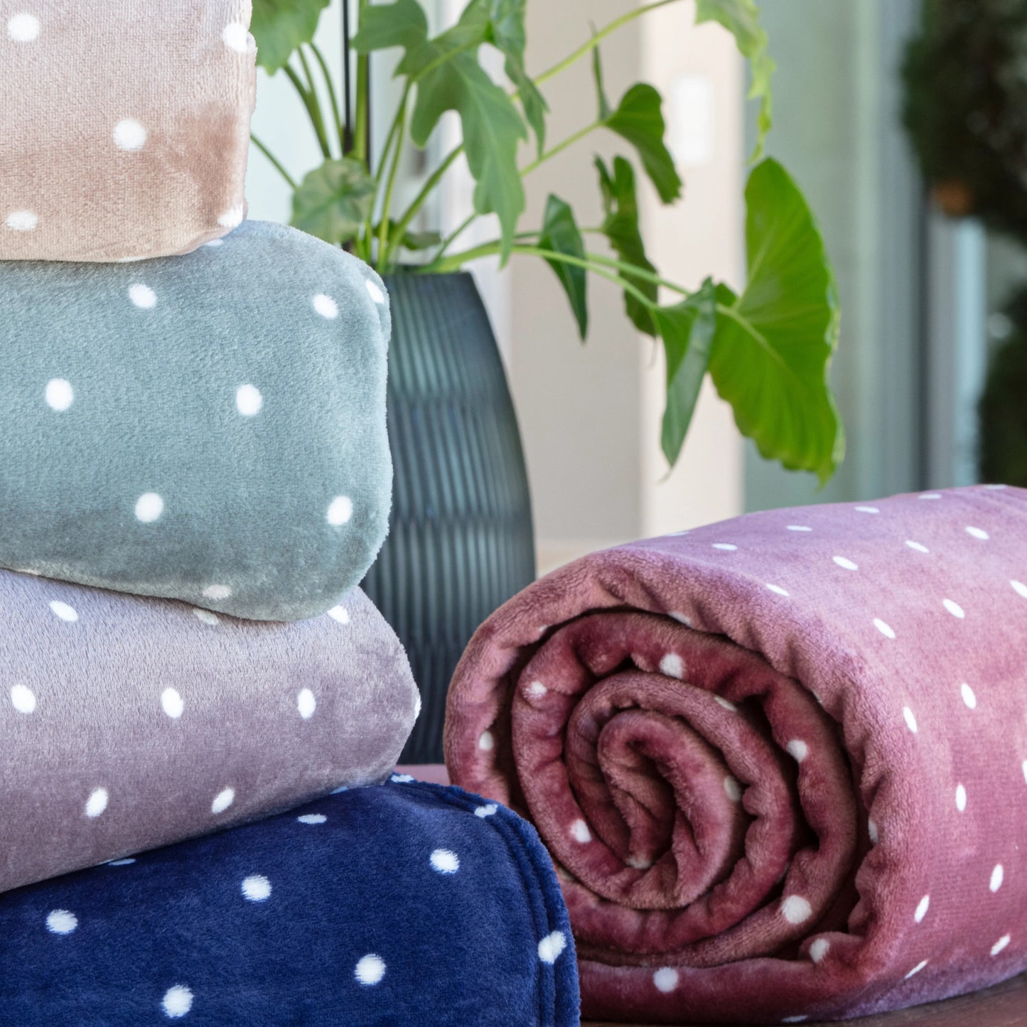 Cobertor Casal Corttex Flannel Poa Liso 1,80m x 2,20m