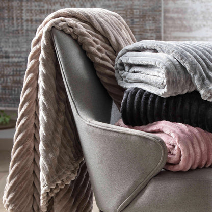 Cobertor Queen Corttex London Bege 2,20m x 2,40m