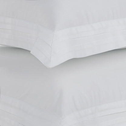 Jogo de Colcha King Trussardi Naxos 400 Fios 100% Algodão Branco 3,10x2,80m