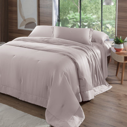 Jogo de Cama e Jogo de Colcha Casa K Bambu