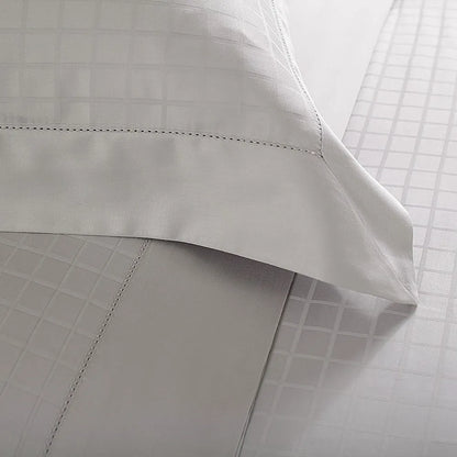 Jogo de Cama Casal Buddemeyer Damask Square – Cinza