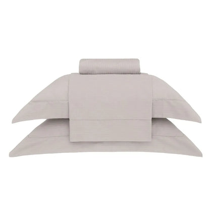 Jogo de Cama Casal Buddemeyer Damask Stripes – Kaki