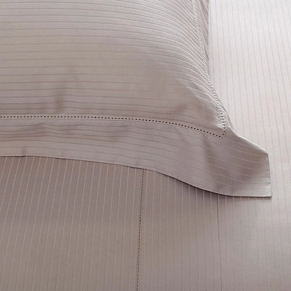 Jogo de Cama Casal Buddemeyer Damask Stripes – Kaki