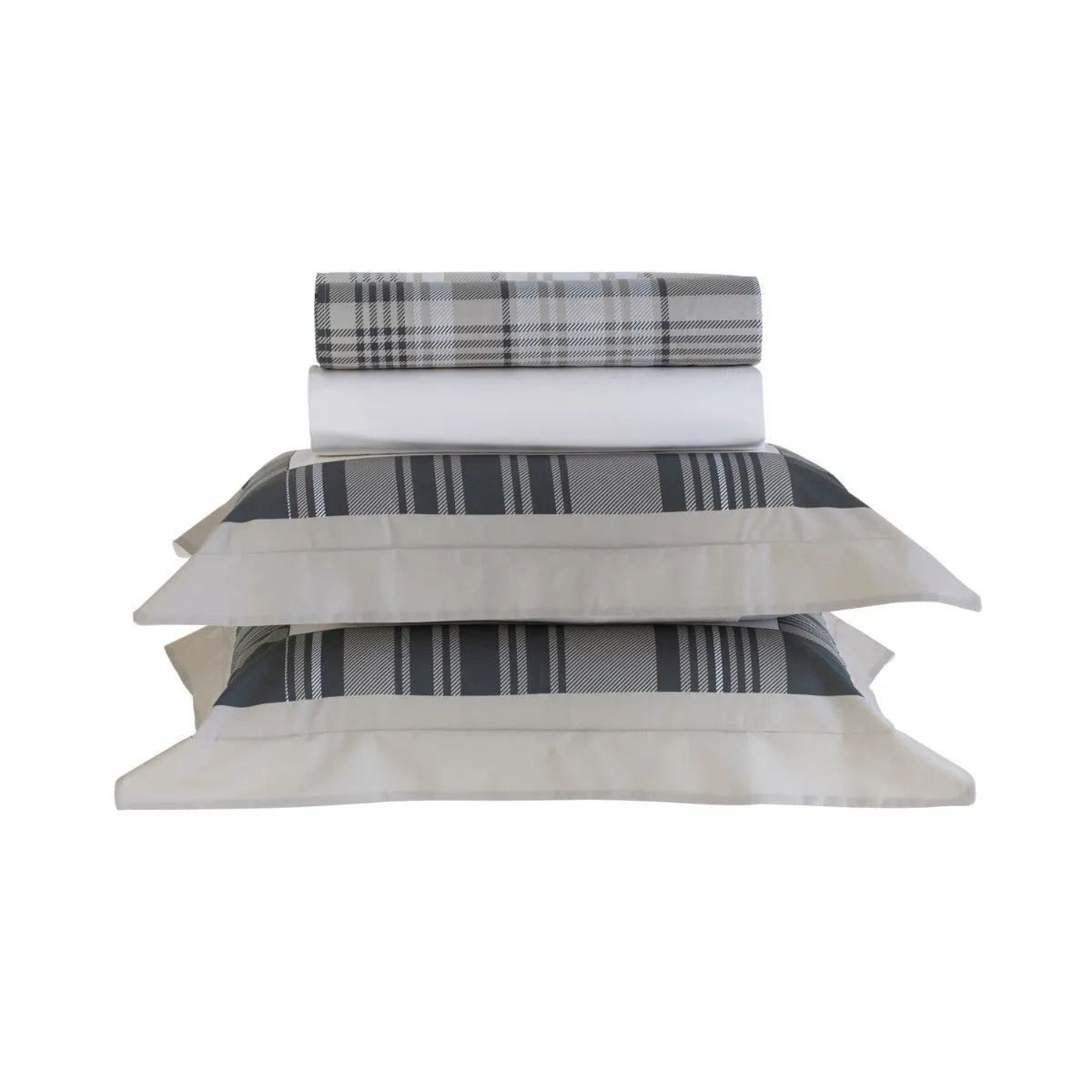 Jogo de Cama Solteiro Plus Kacyumara Vida Bela 200 Fios Licot 3 Peças