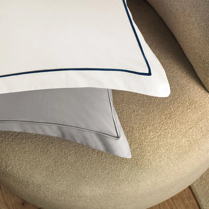 Jogo de Cama Casal Karsten Deliz 200 Fios Titânio e Cinza 4 Peças