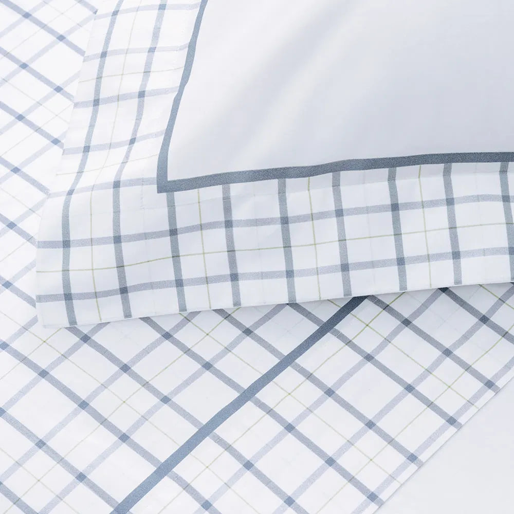 Jogo de Cama Casal Trussardi Cirello 300 Fios 100% Algodão Egípcio 4 Peças