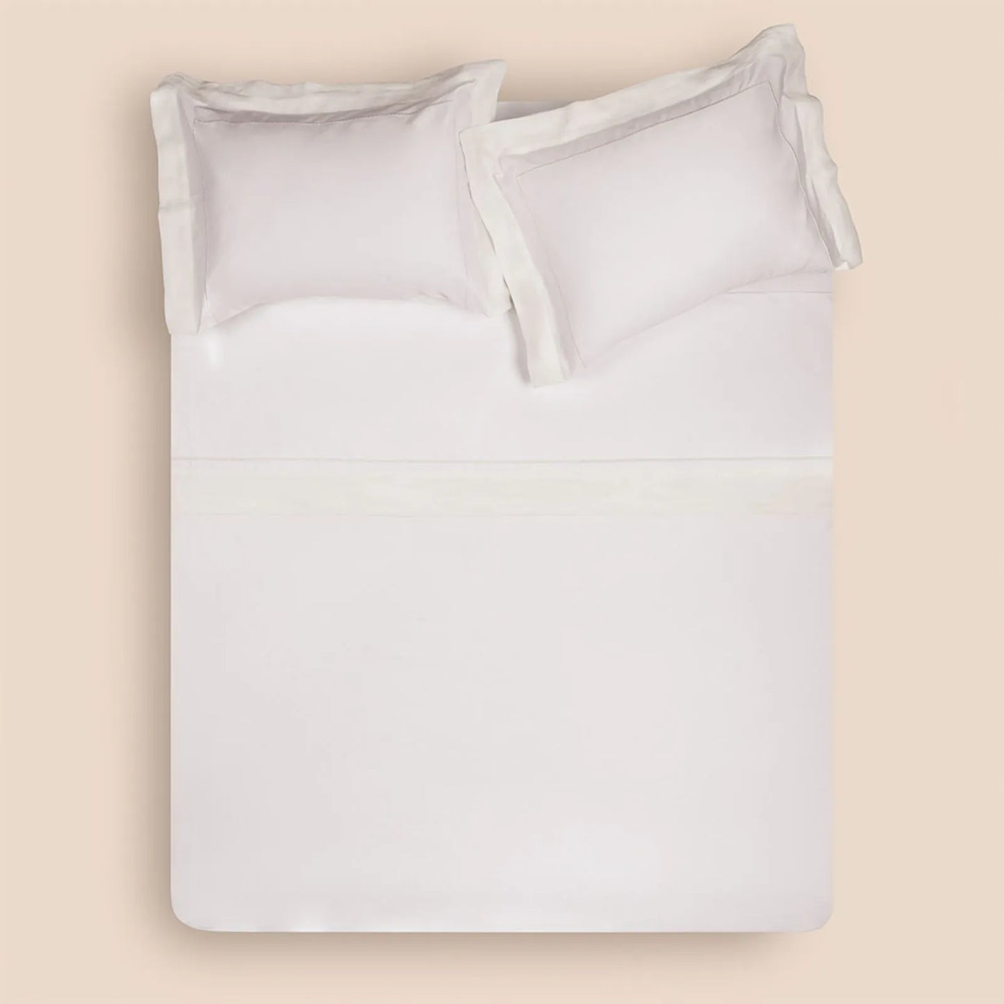 Jogo de Cama King Altenburg Haus Supremo Branco 300 Fios Cetim
