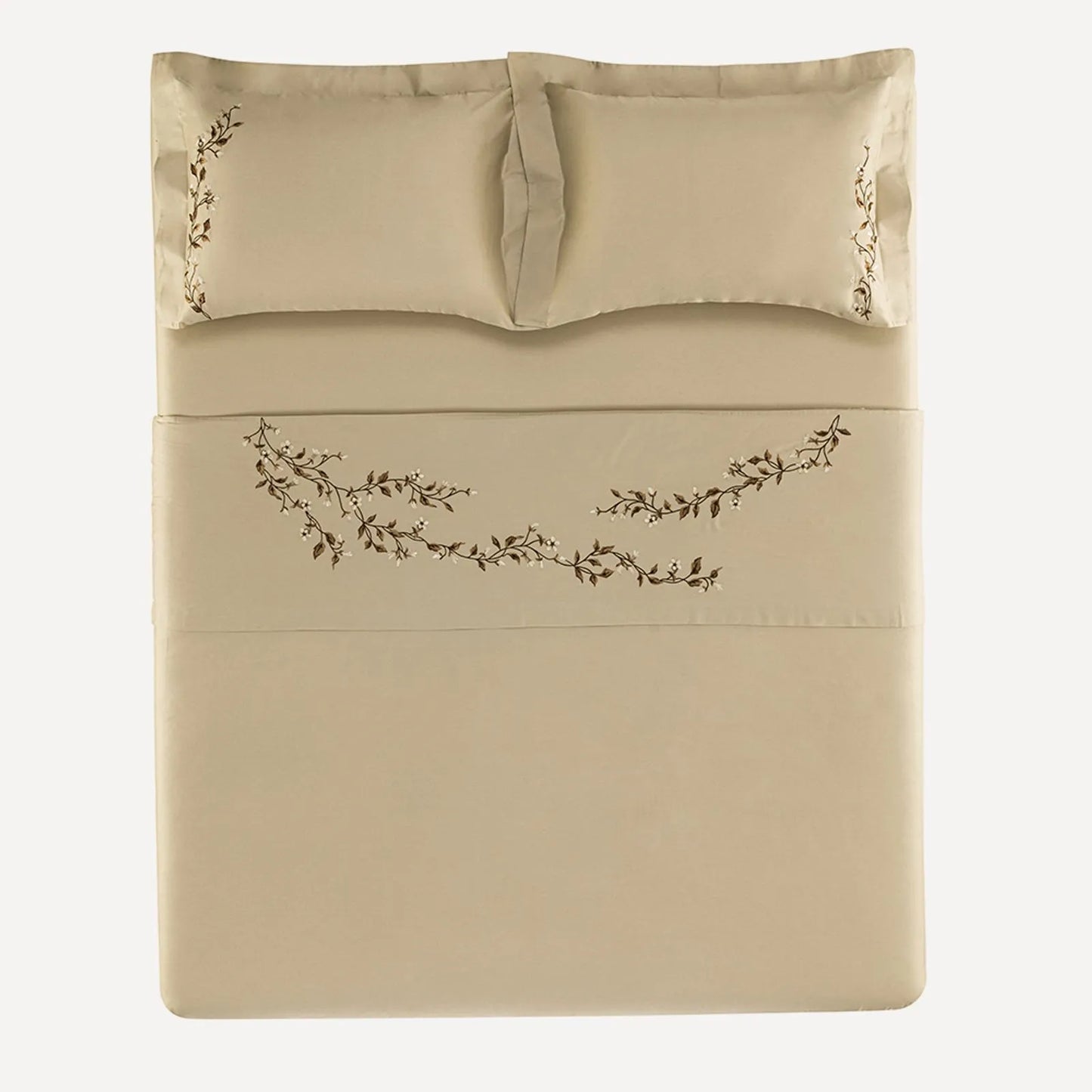 Jogo de Cama King Karsten Carmela 300 Fios 100% Algodão 4 Peças