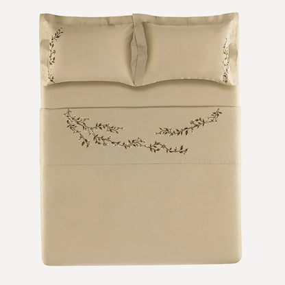 Jogo de Cama King Karsten Carmela 300 Fios 100% Algodão 4 Peças