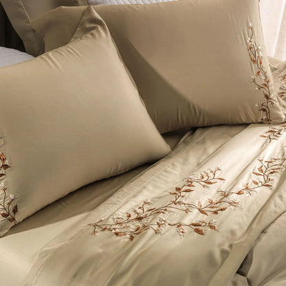 Jogo de Cama King Karsten Carmela 300 Fios 100% Algodão 4 Peças