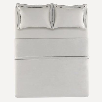 Jogo de Cama Queen Karsten Juno 200 Fios 100% Algodão 4 Peças