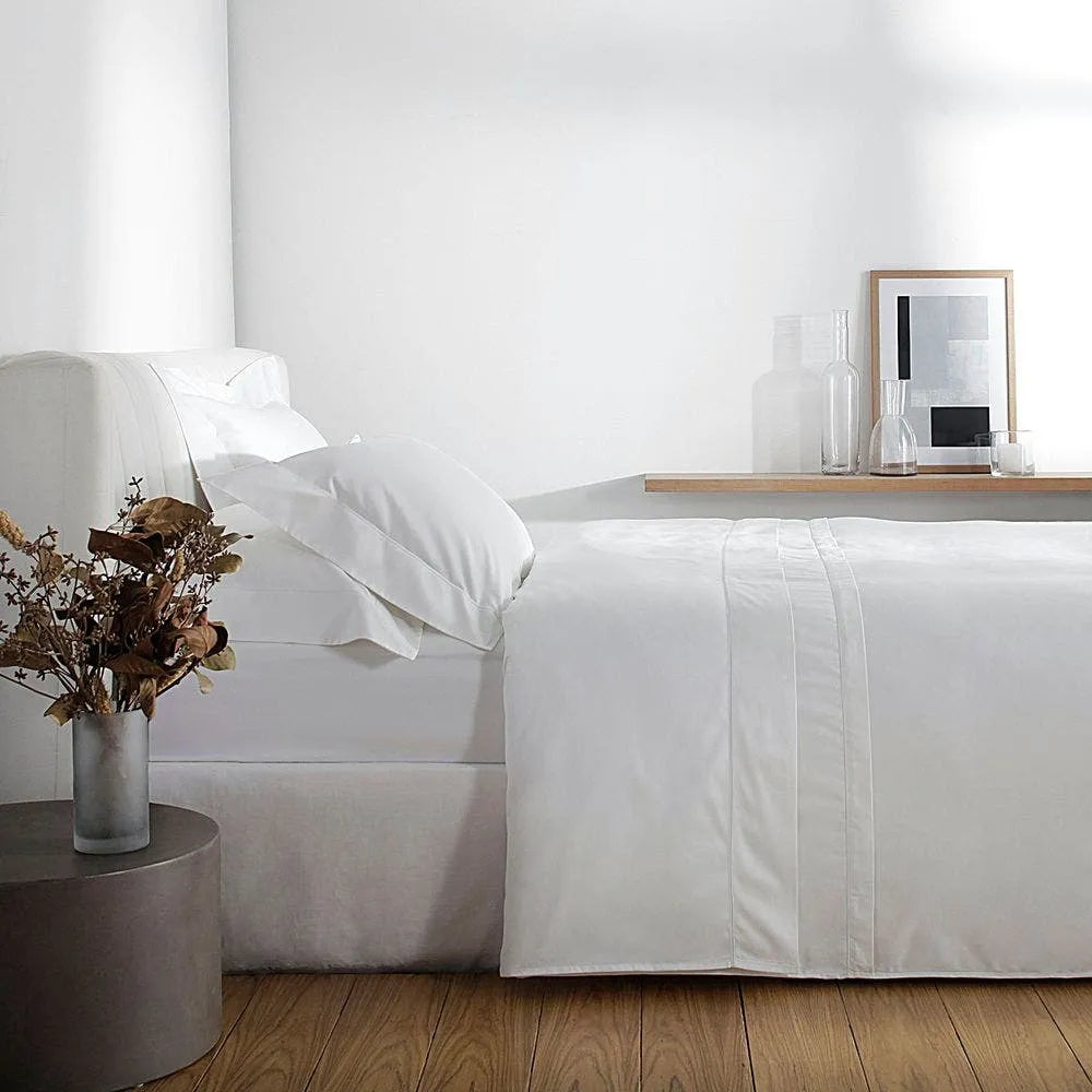 Jogo de Cama Super King Buddemeyer Luxus Modena 1000 Fios Branco com Ponto Cheio 4 Peças